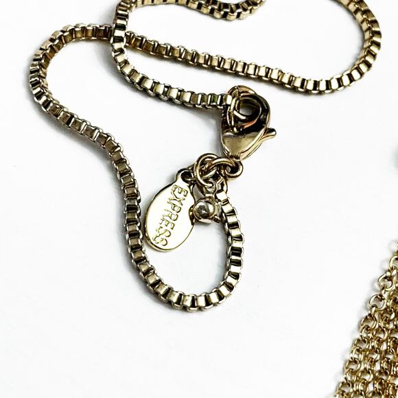 Express Fringe Statement Necklace - Picture 7 of 7